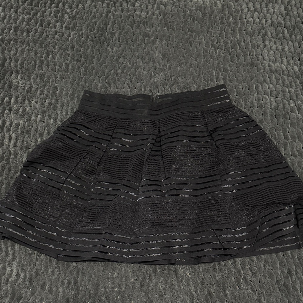 torrid Black Layered A-Line Skirt